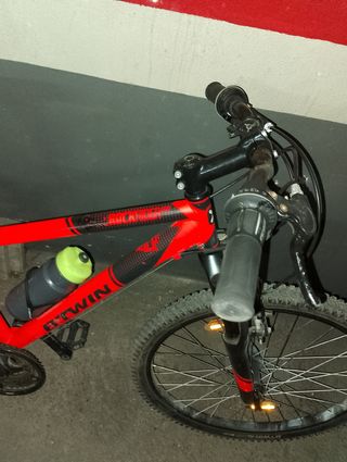 Bicicleta de montaña rockrider 500 naran