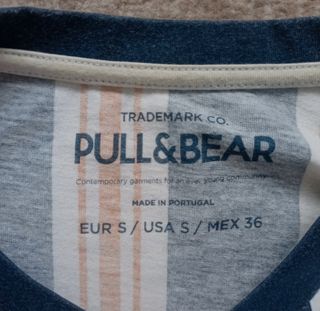 Camiseta pullbear