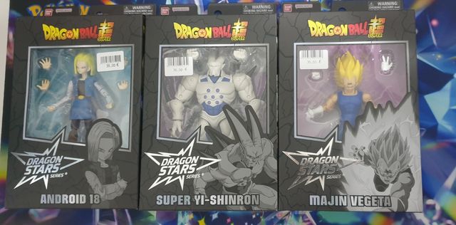 Lote 3 figuras dragon ball bandai