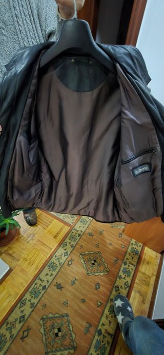 Chaqueta Cuero Autentico