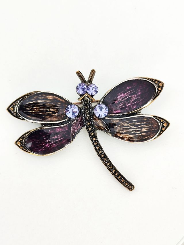 Broche de libélula Vintage