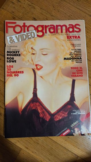 Revista Fotogramas Madonna, Rob Lowe