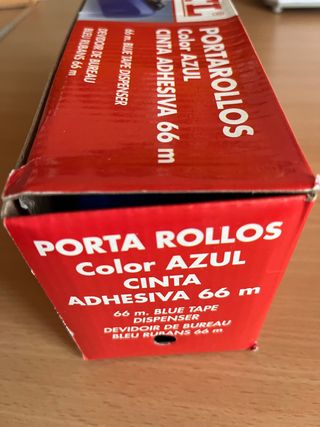 Portarrollos cinta adhesiva 