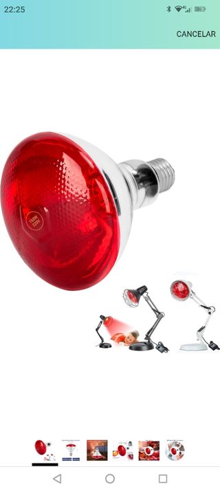 Bombilla infrarrojos 150W 220V