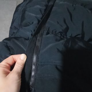 Abrigo plumas de Zara