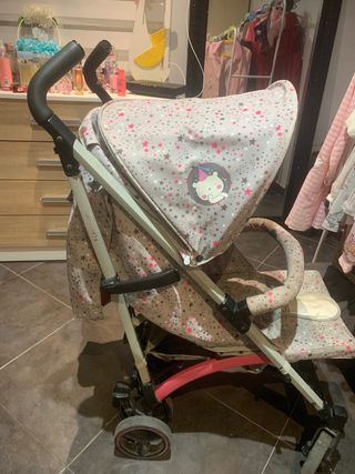 Silla paseo rosa tuc tuc