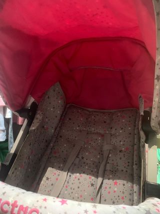 Silla paseo rosa tuc tuc
