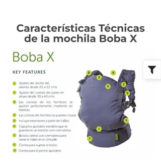 Mochila porteo bebe 