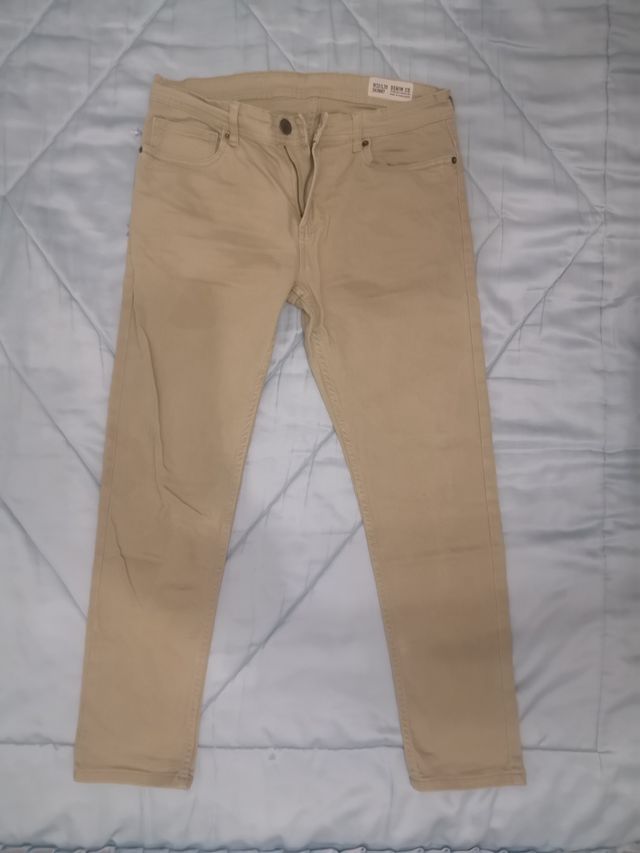 Pantalón chino skinny talla 40