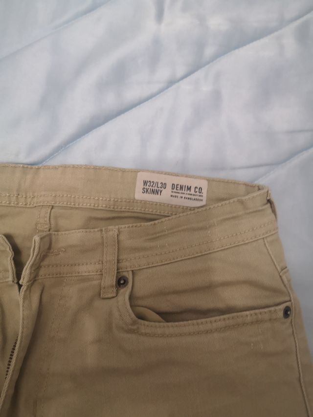Pantalón chino skinny talla 40