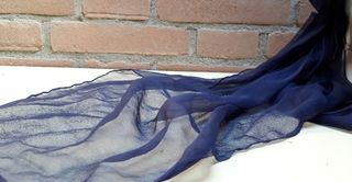 Cappello in raso con foulard, anni 40