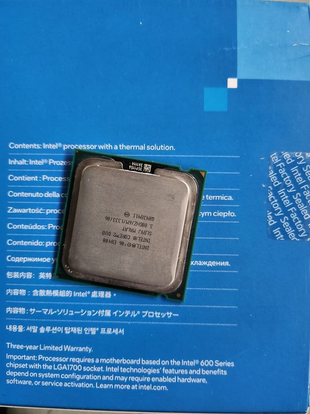Intel Core dúo E8400