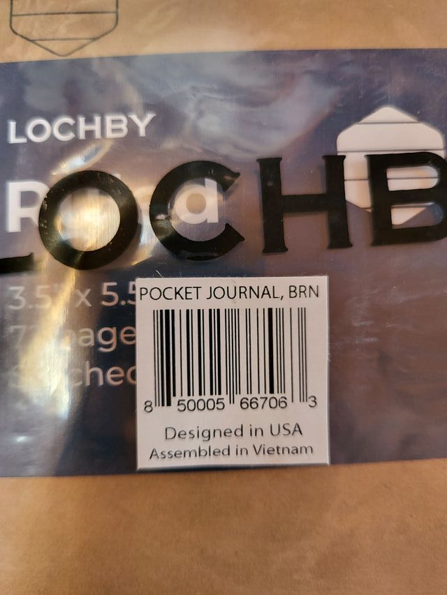 Lochby Recambio Cuaderno Cosido A6 2x unidades