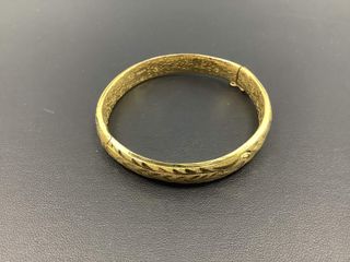 brazalete oro 22k