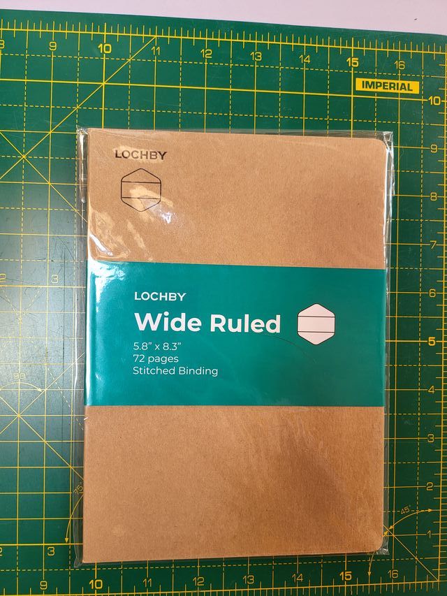 Lochby Recambio Cuaderno Cosido A5 3x Unidades