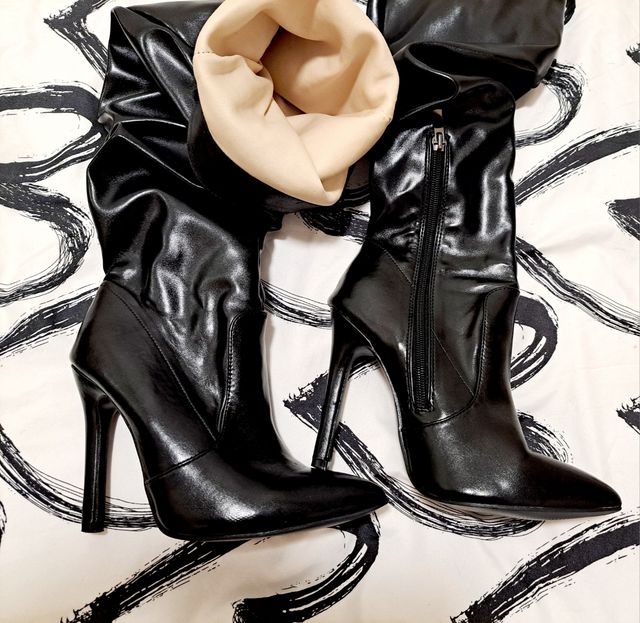 Botas tacón 36 nuevas 