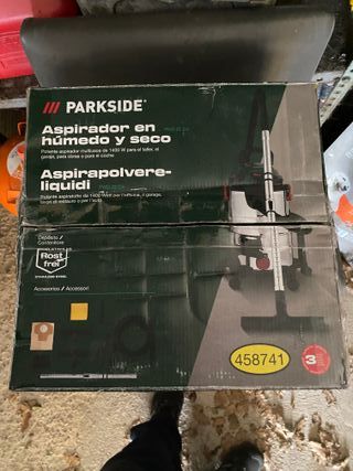 Aspirador a batería Parkside.