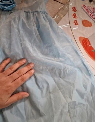 Vestito Carnevale principessa 5 anni