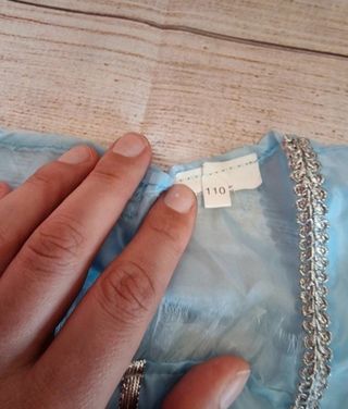 Vestito Carnevale principessa 5 anni