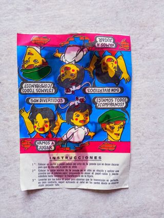 Calcomanía años 70 Marco 16x11