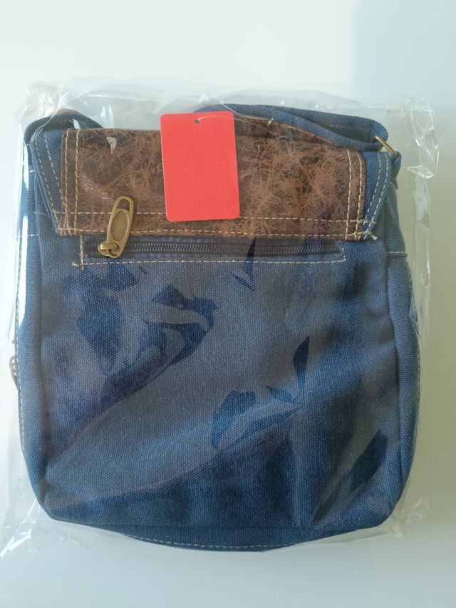 Borsa denim uomo