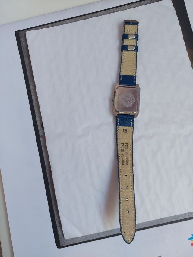 Reloj azul mujer original