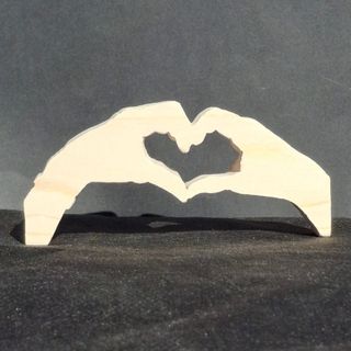 Figura corazón manos