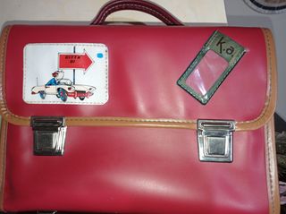 Cartella scolastica anni 80 nuova vint