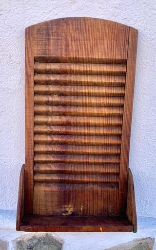 ANTIGUA TABLA DE LAVAR