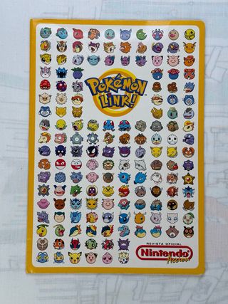 NEGOCIABLE. Carpeta Oficial Pokémon Link.