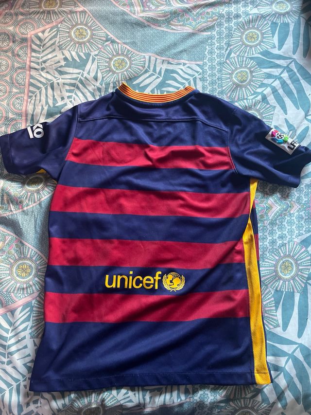 Camiseta barcelona 2015/16 Talla L niño