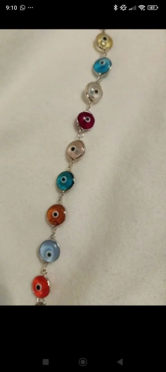 Pulsera plata de ley