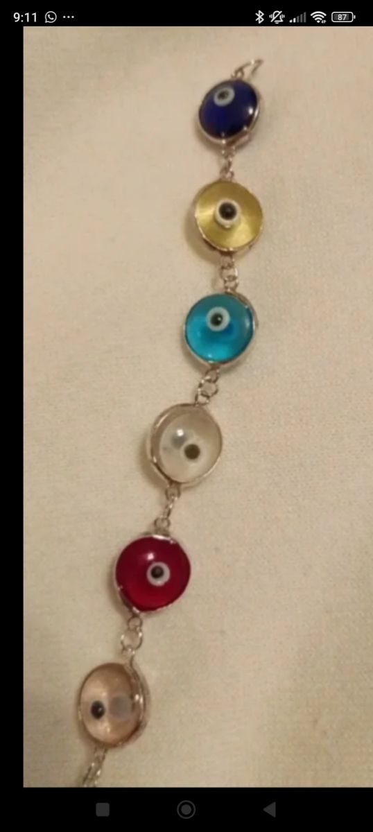 Pulsera plata de ley