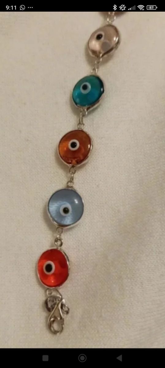 Pulsera plata de ley