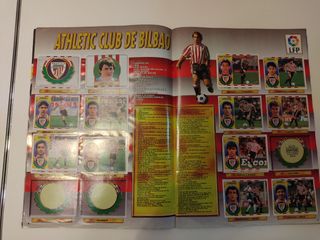 Album cromos del año 96-97 futbol