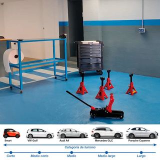 Alquiler box de mecánica con elevador para coches