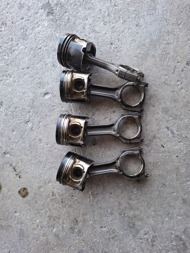 Pistones y bielas motor N57