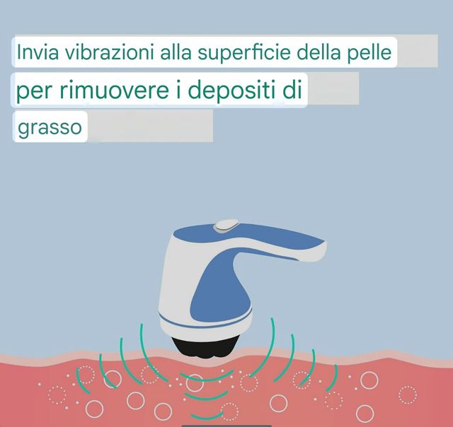 Massaggiatore anticellulite Cellublue