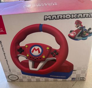 Volante y pedales mario kart. nintendo switch. 