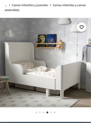 Cama infantil extensible
