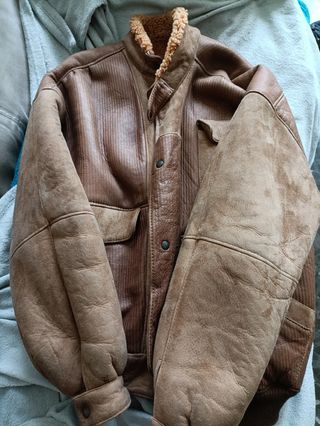 Chaqueta de piel vintage