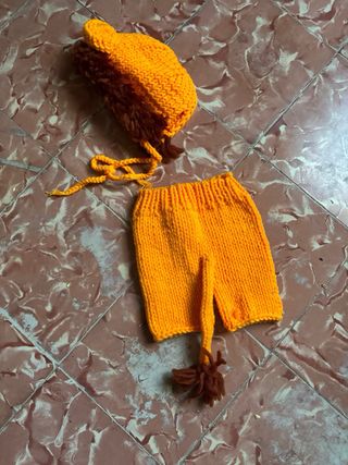 Conjunto recien nacido leon