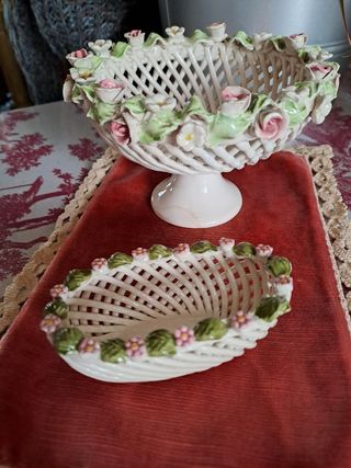 Alzatina e cestino MAB GUBBIO