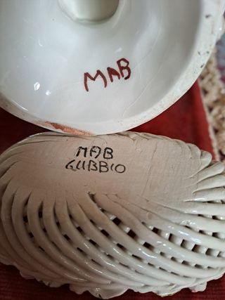 Alzatina e cestino MAB GUBBIO