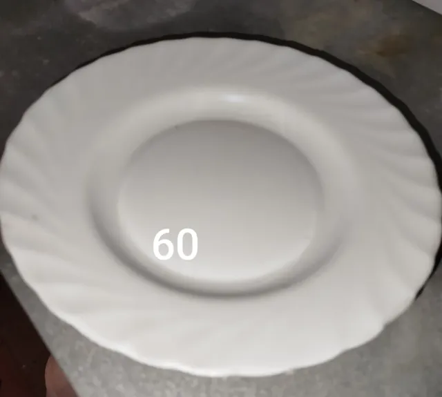 20 Platos hondos ceramica
60 hondos arcopal