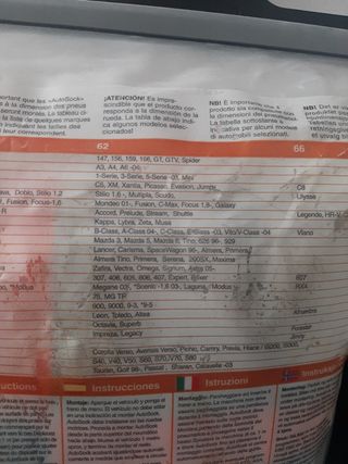 Cadenas tela coche AutoSock