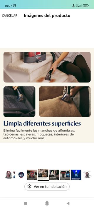 Aspiradora de agua