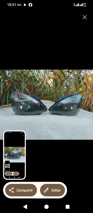 Pulido faros todo tipo también lo hacemos a domici