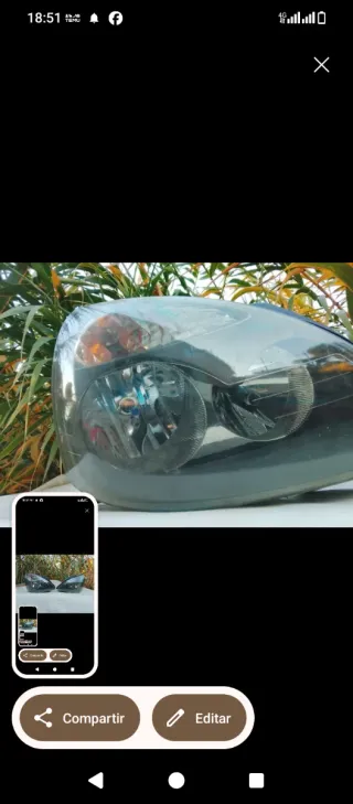 Pulido faros todo tipo también lo hacemos a domici