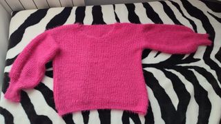 Jersey rosa de pelito muy calentito